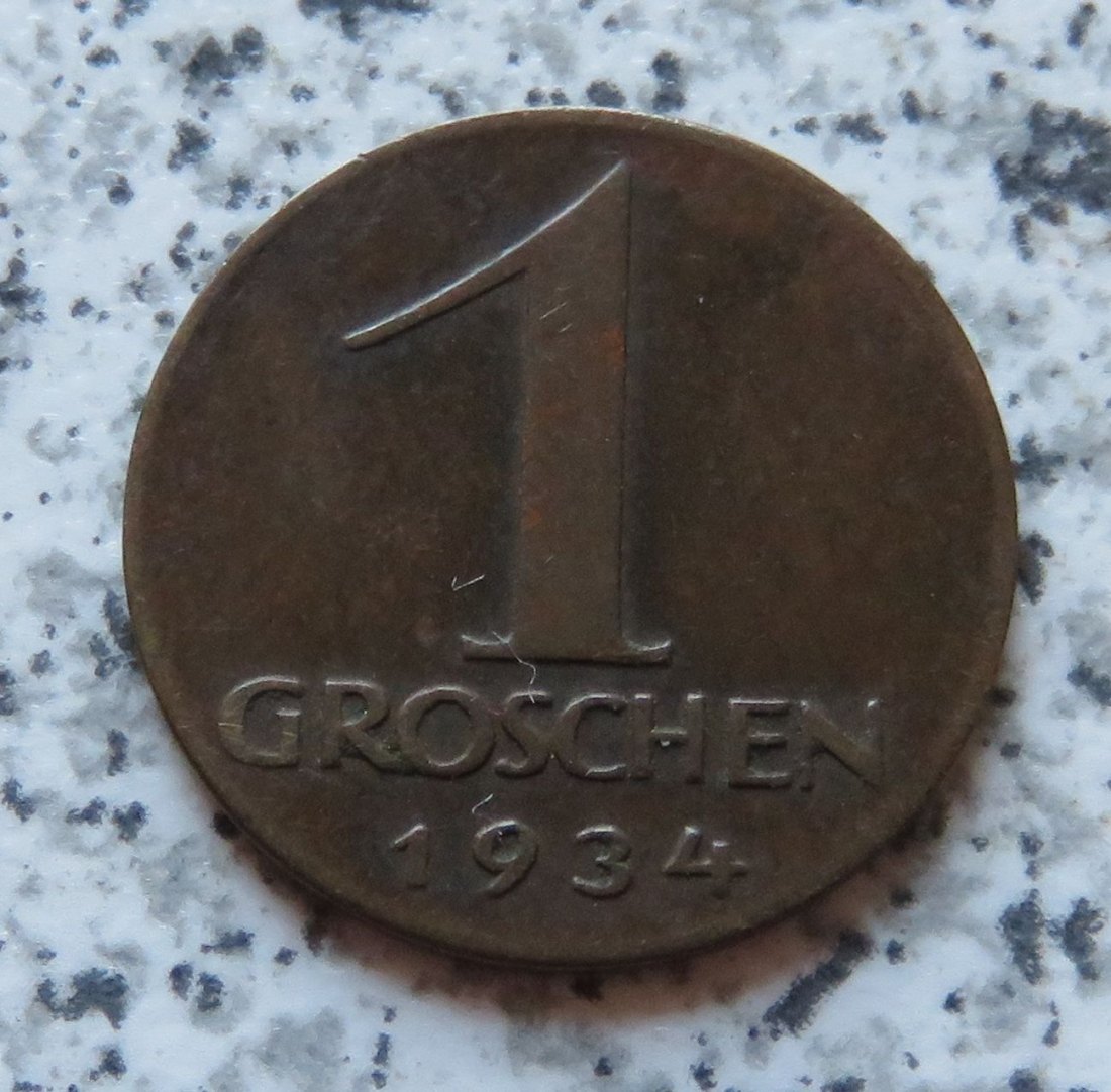  Österreich 1 Groschen 1934   