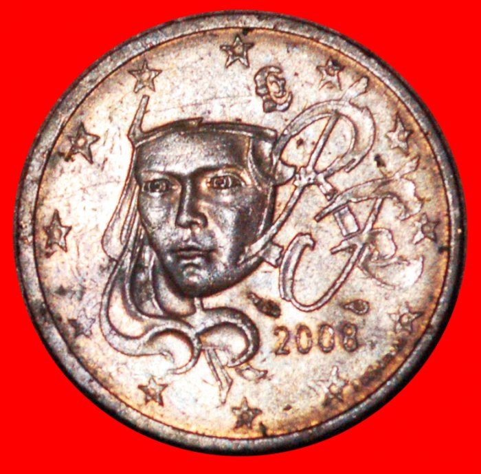  * MARIANNE (1999-2023): FRANKREICH ★ 2 EURO CENT 2008! OHNE VORBEHALT!   