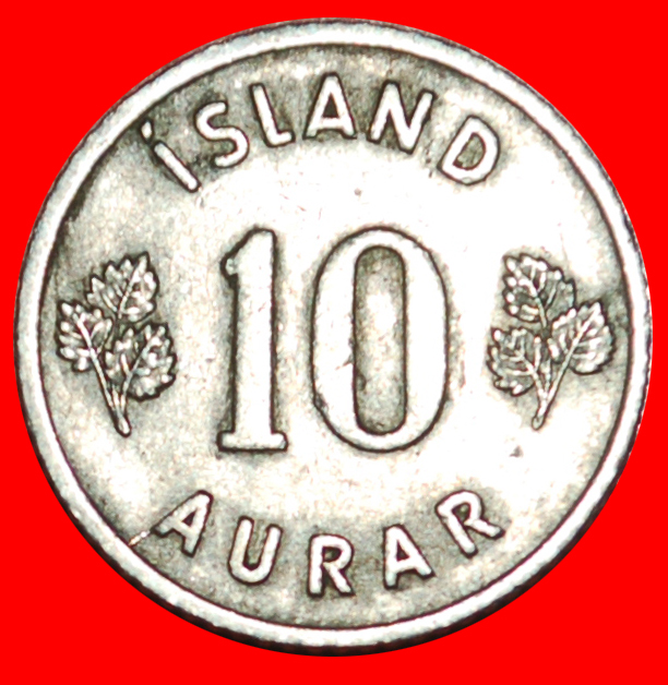  * GROSSBRITANNIEN BIRKE (1946-1969): ISLAND ★ 10 OERE 1946! OHNE VORBEHALT!   