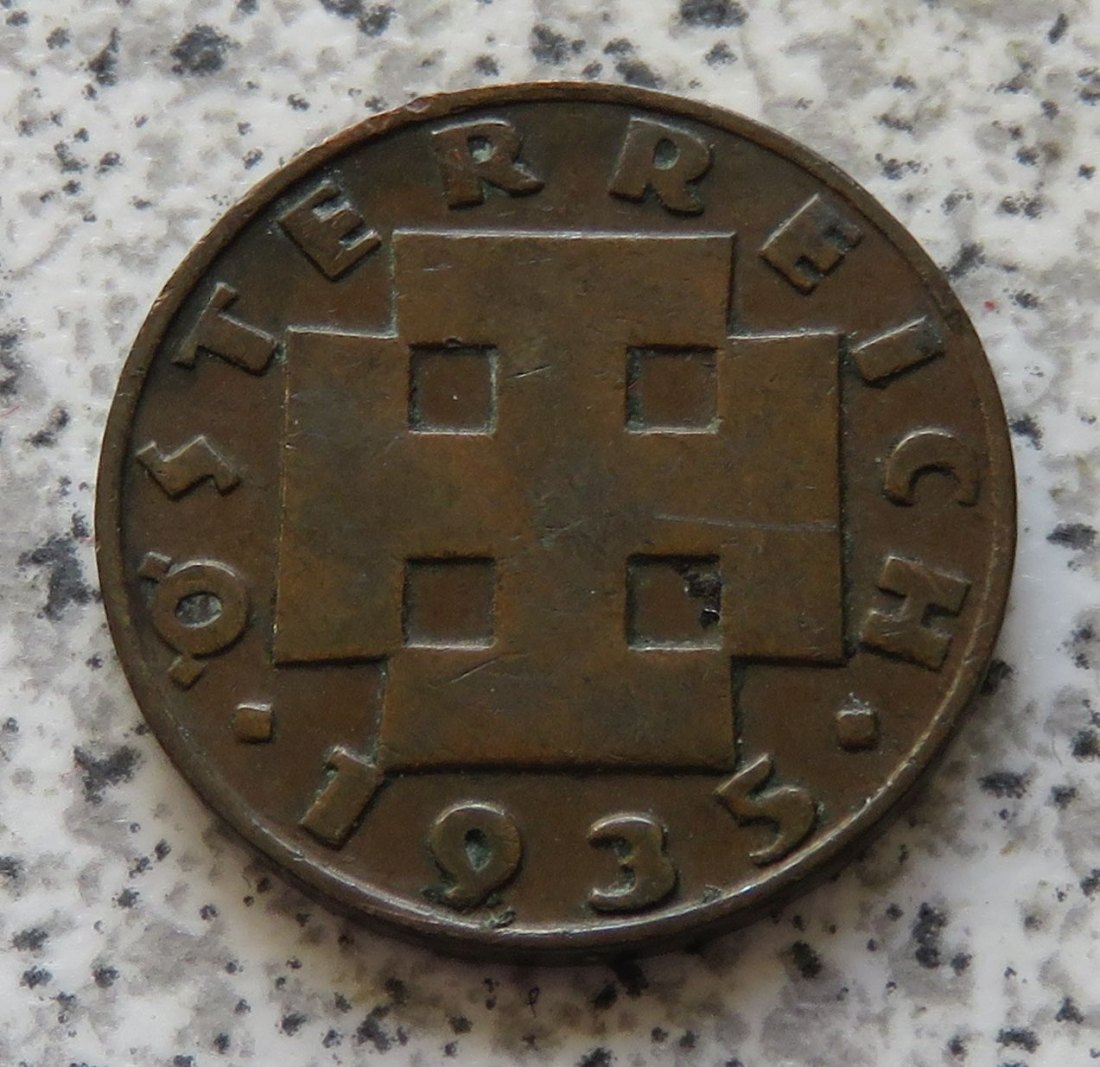  Österreich 2 Groschen 1935   