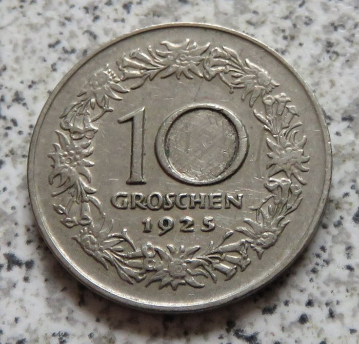  Österreich 10 Groschen 1925   