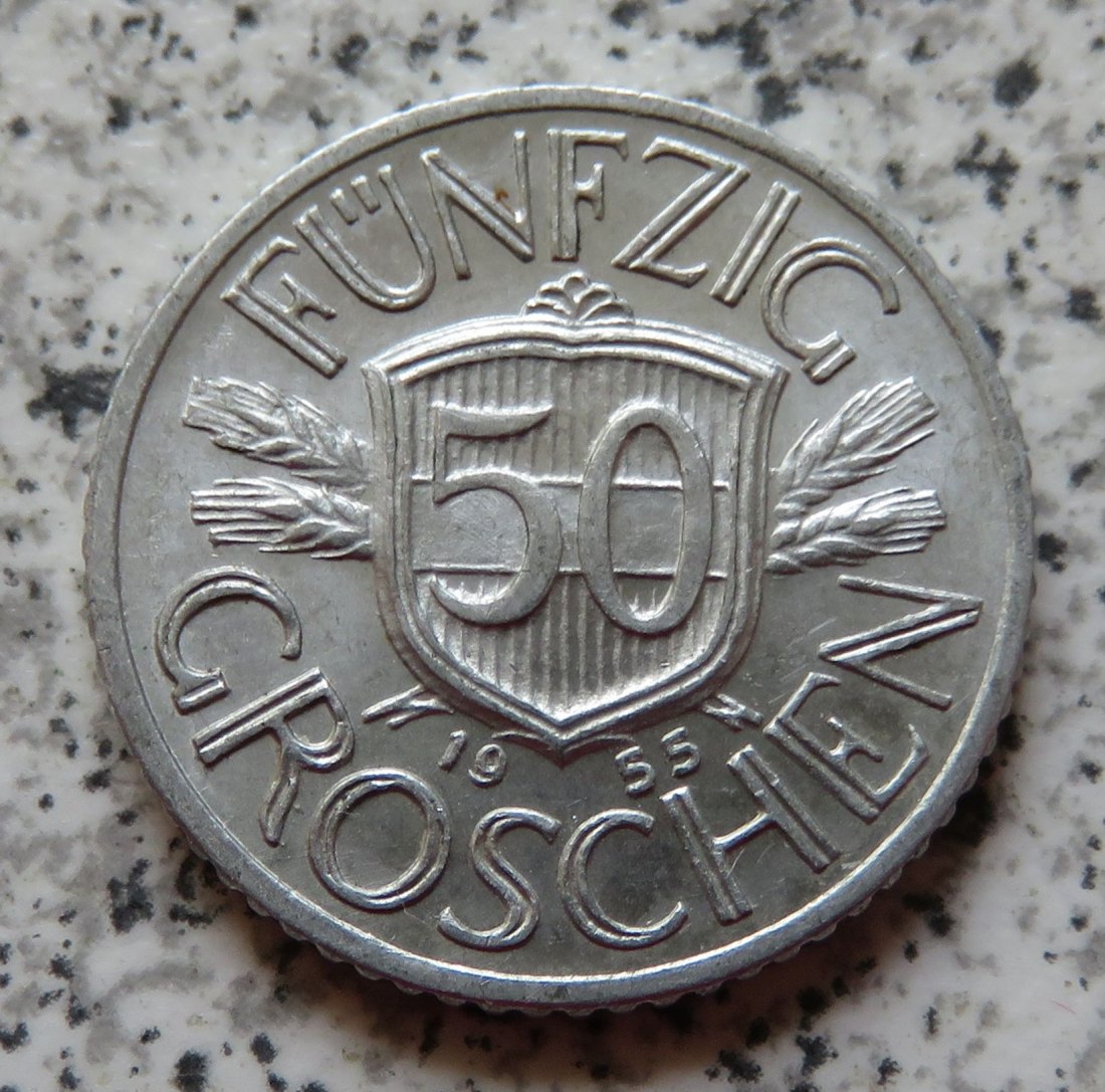  Österreich 50 Groschen 1955   