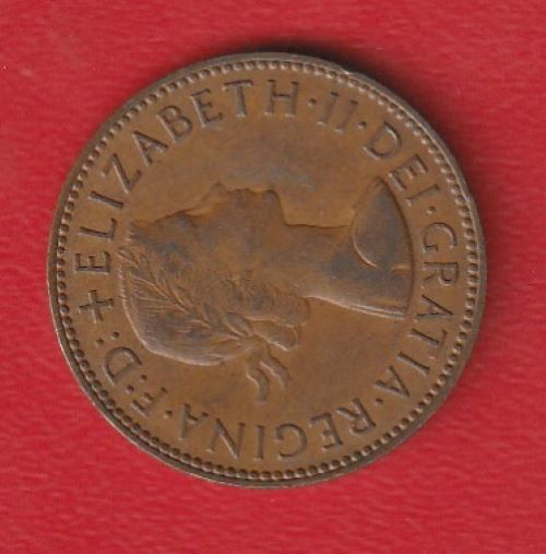  Großbritannien 1/2 Penny 1965 Schön 386   