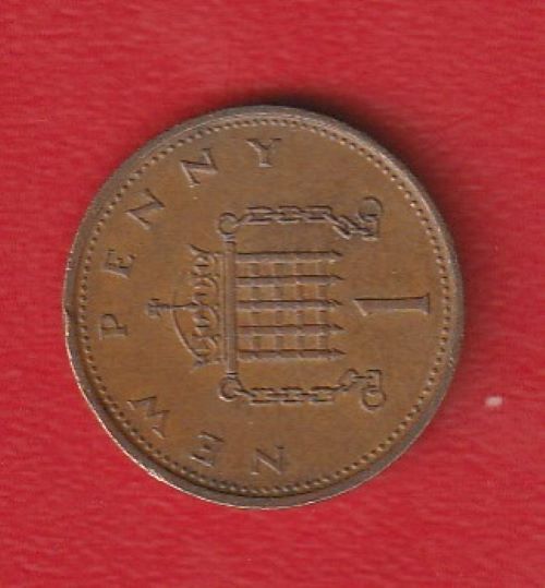  Großbritannien 1 New Penny 1974 Schön 402   