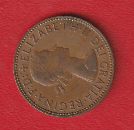  Großbritannien 1/2 Penny 1966 Schön 386   