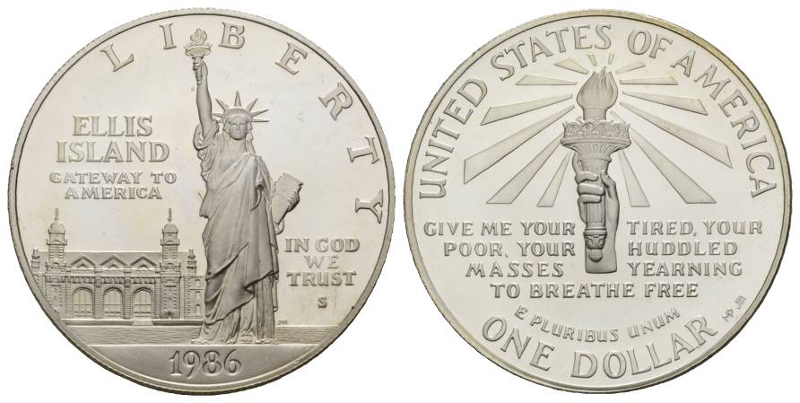  USA; 1 Dollar 1986   