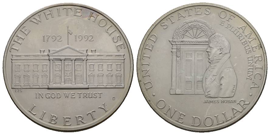  USA; 1 Dollar 1992   