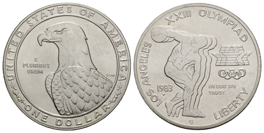  USA; 1 Dollar 1983   