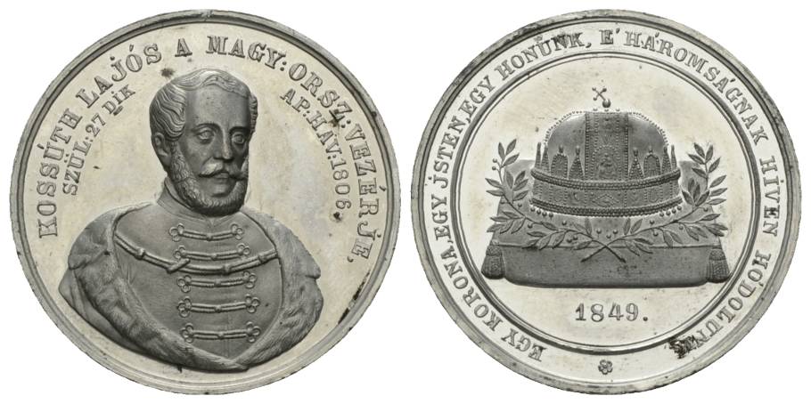  Medaille 1849; unedel; 9,81 g; Ø 30 mm   
