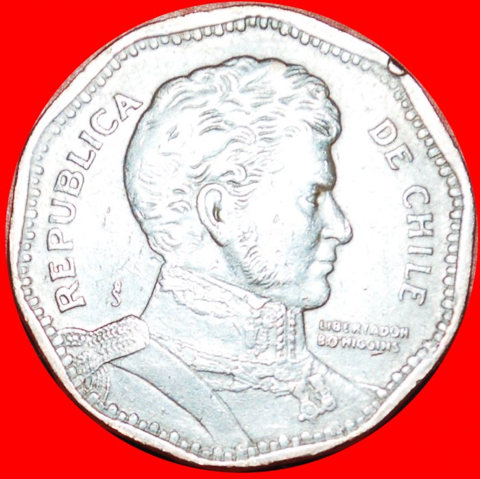 * PORTRAIT O'Higgins (1778-1842): CHILE ★ 50 PESOS 2006! LOW START ★ NO RESERVE!