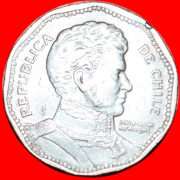  * PORTRAIT O'Higgins (1778-1842): CHILE ★ 50 PESOS 2006!  LOW START ★ NO RESERVE!   