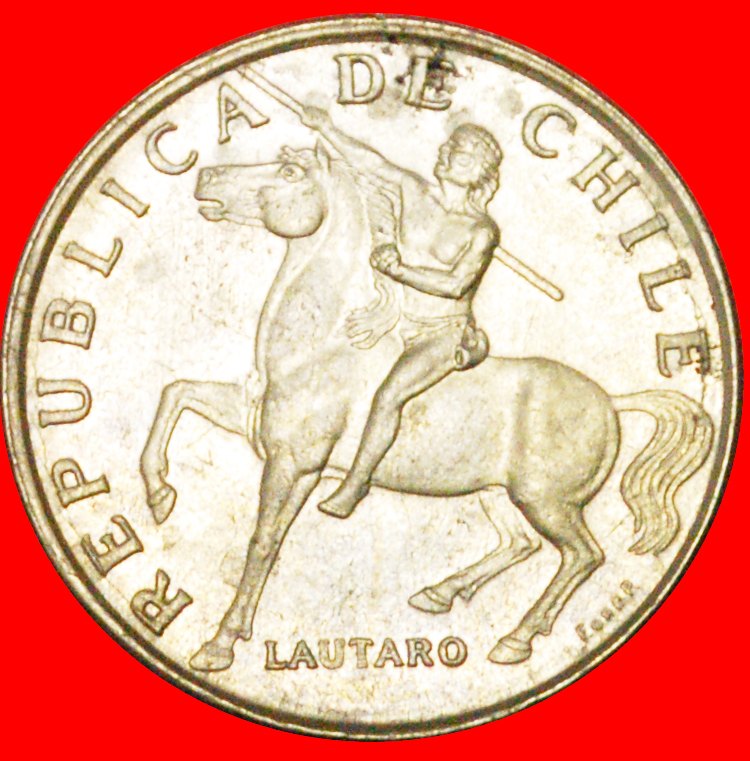  * LAUTARO (1534-1557): CHILE ★ 5 ESCUDOS 1971!  LOW START ★ NO RESERVE!   