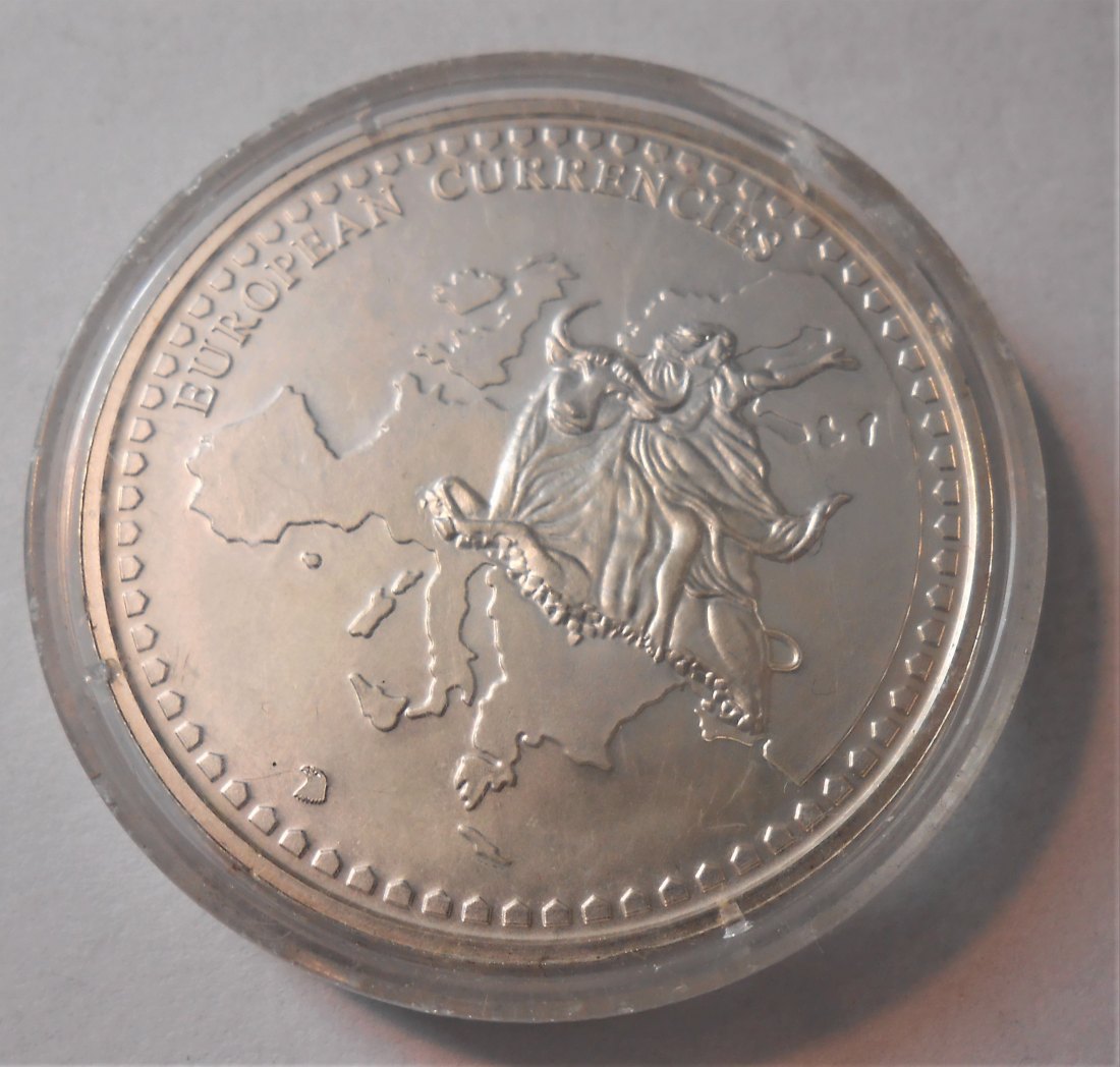  T:3.6 Medaille Europa Vatikan, Einleger fehlt   
