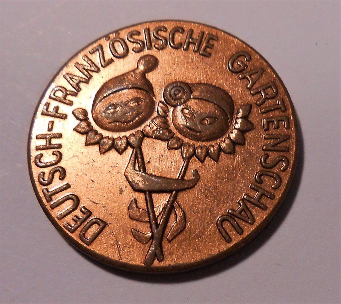  T:1.1 Token Dt.-Franz. Gartenschau Saarbrücken 1960   