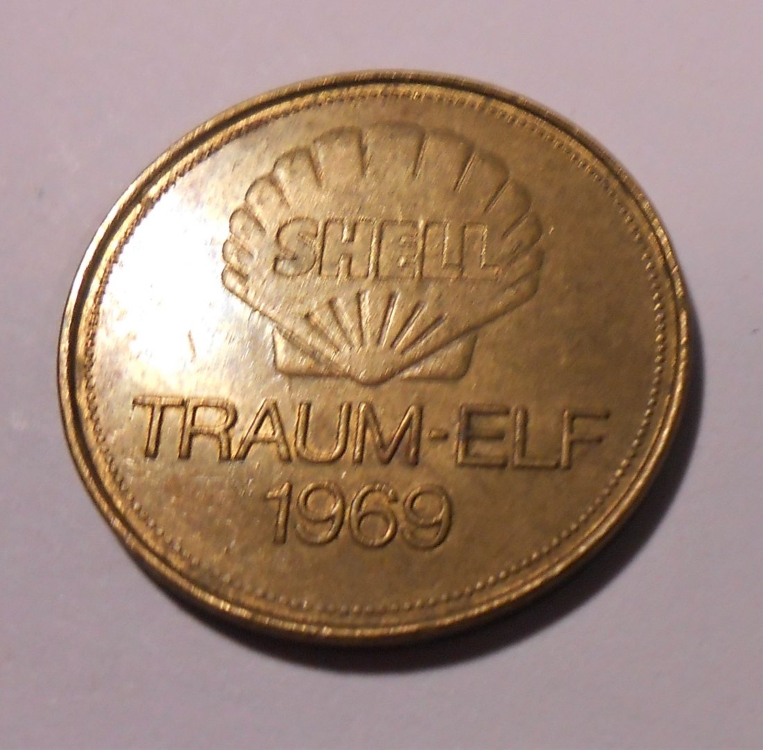  Token Traumelf 1969 Shell Sepp Maier   