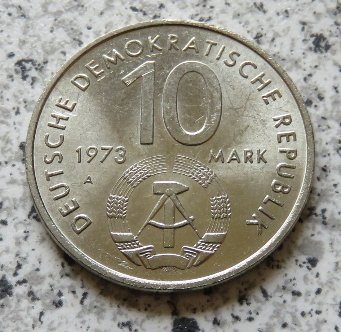  DDR 10 Mark 1973 Weltfestspiele   