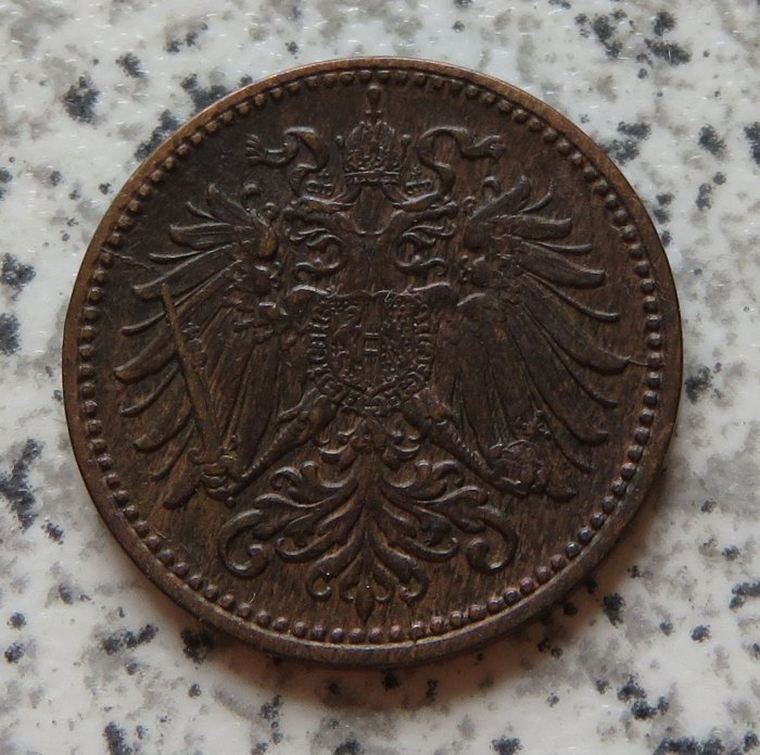 Österreich K & K 1 Heller 1901   
