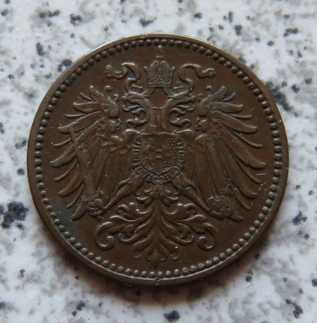  Österreich K & K 1 Heller 1912   