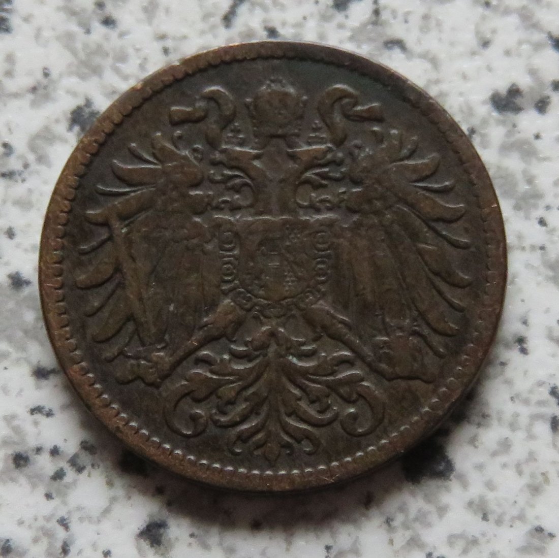  Österreich K & K 2 Heller 1899   