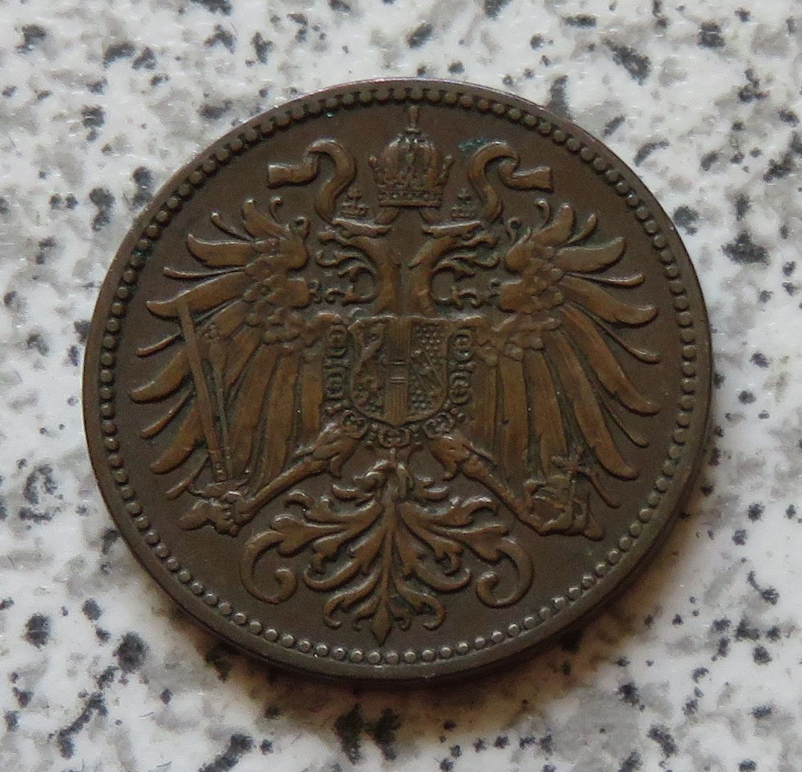  Österreich K & K 2 Heller 1911   