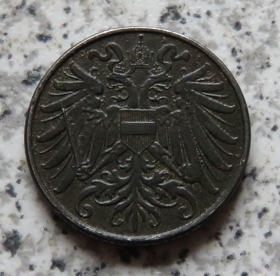  Österreich K & K 2 Heller 1918   