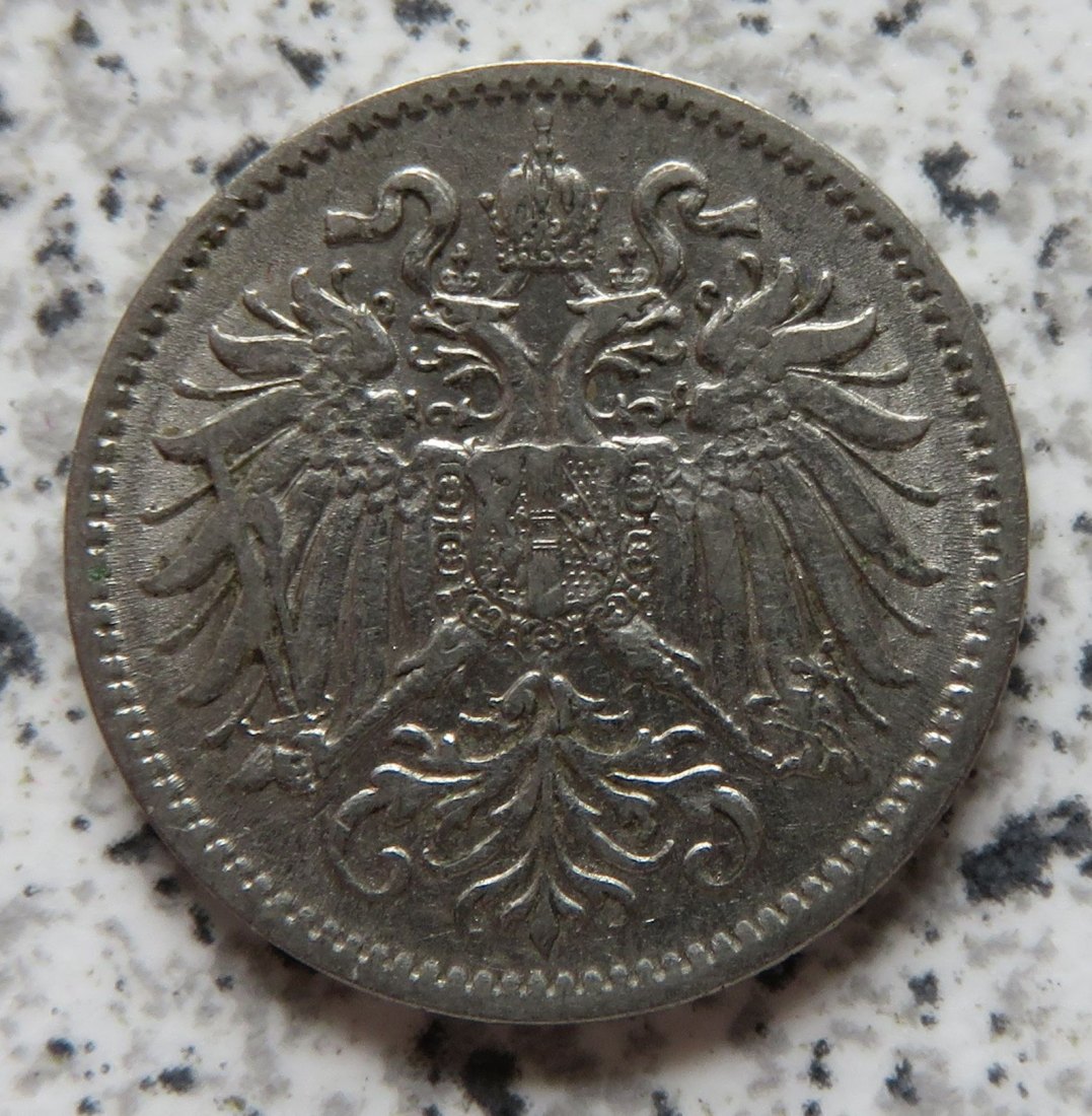  Österreich K & K 10 Heller 1893   