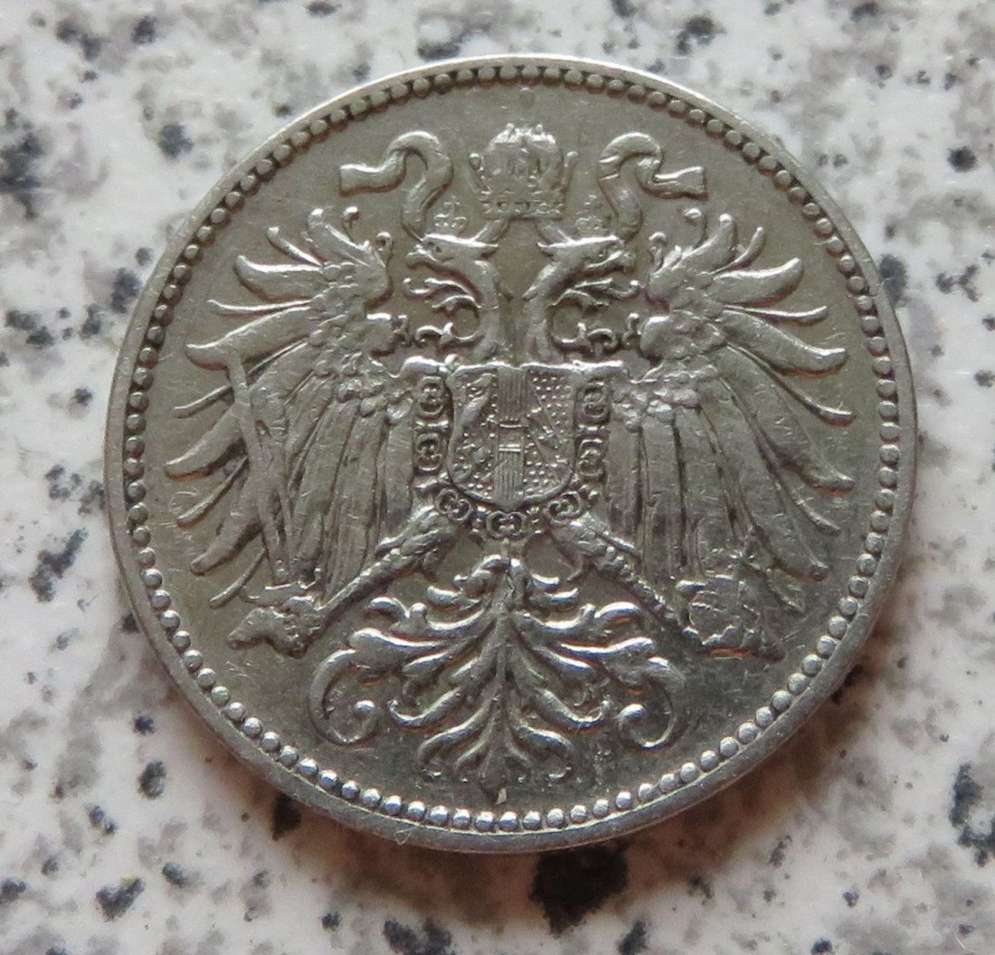  Österreich K & K 10 Heller 1910   