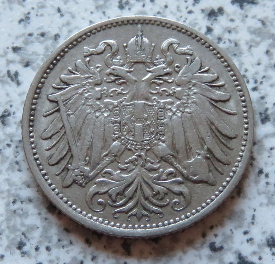  Österreich K & K 20 Heller 1893   