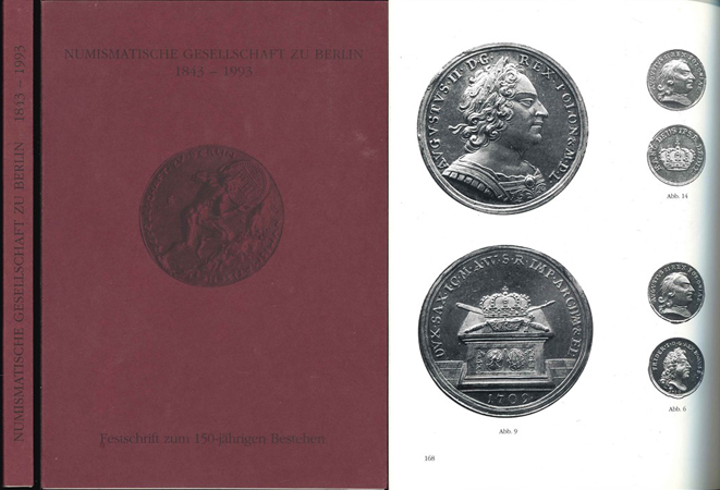  Festschrift zum 150-järigen Bestehen numismatische Geselschaft zu  Berlin 1843-1993; Berlin   