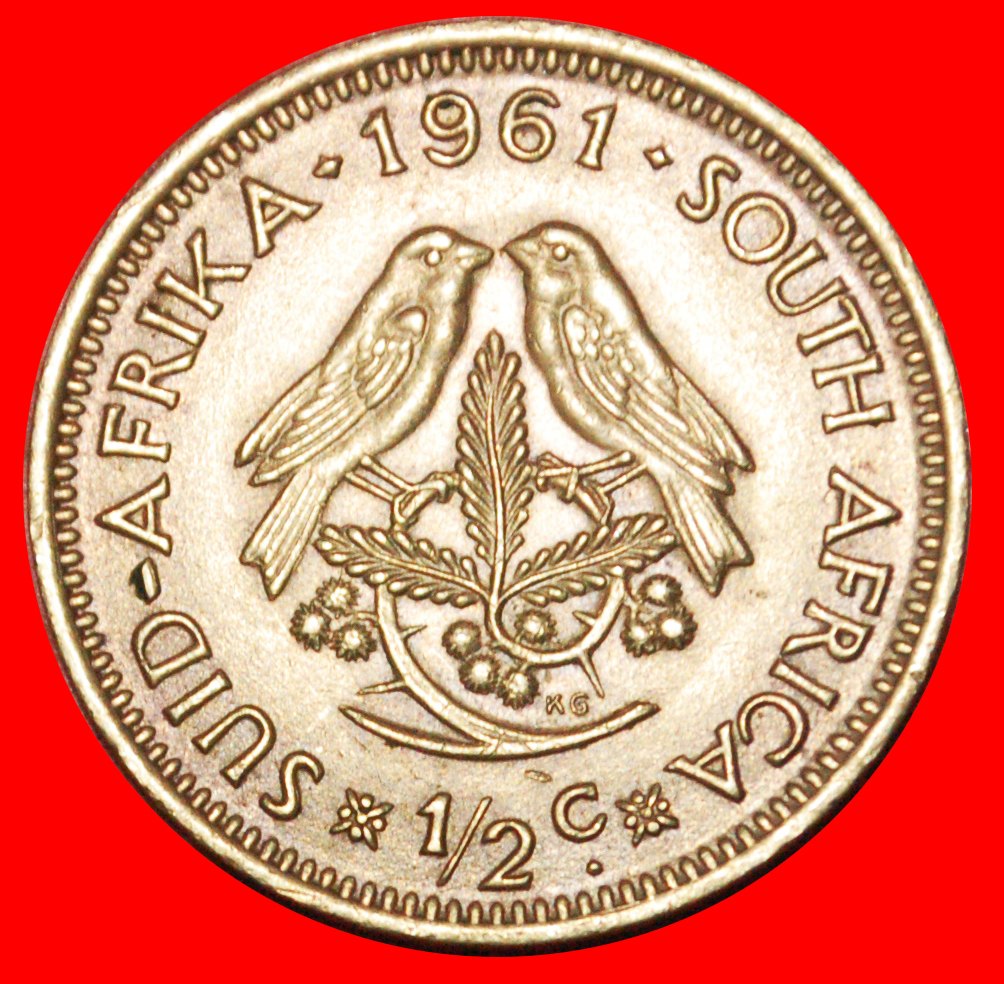 * CAPE SPARROWS (1961-1964): SOUTH AFRICA ★ 1/2 CENT 1961! ★LOW START ★ NO RESERVE!