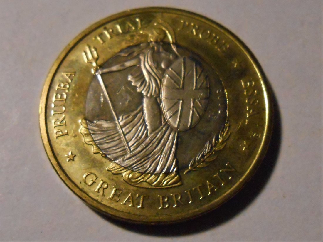  T:3.5 Großbritannien 1 EURO Probe 2003   