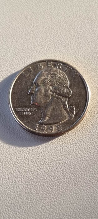  USA Quarter Dollar 1998 P Umlauf   