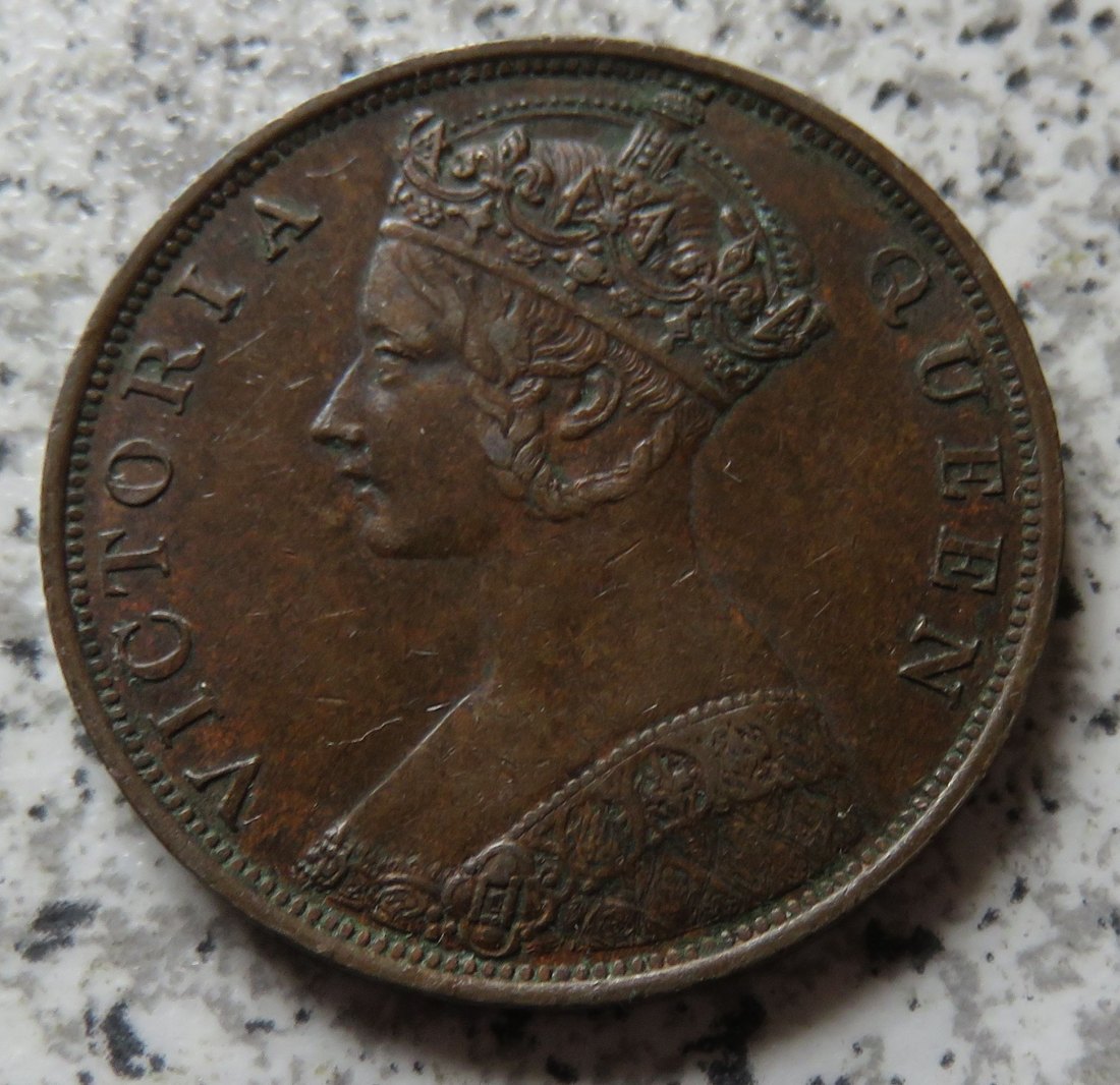  Hong Kong 1 Cent 1865   
