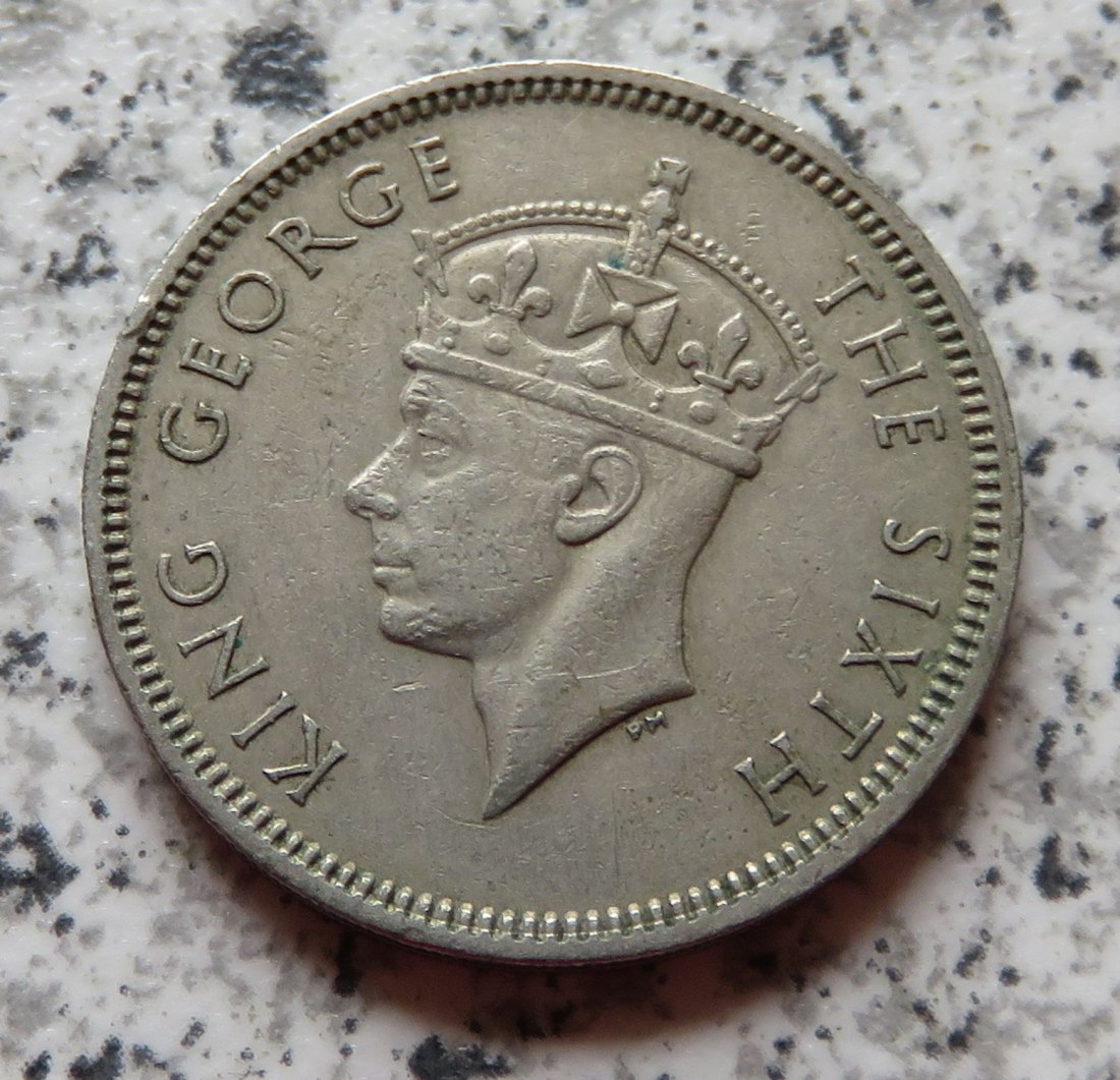  Hong Kong 50 Cents 1951   