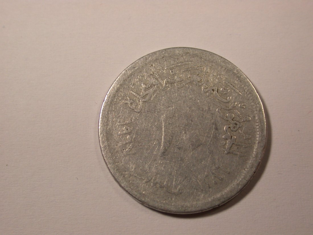 H10 Ägypten 10 Milliemes 1967 in ss R Originalbilder