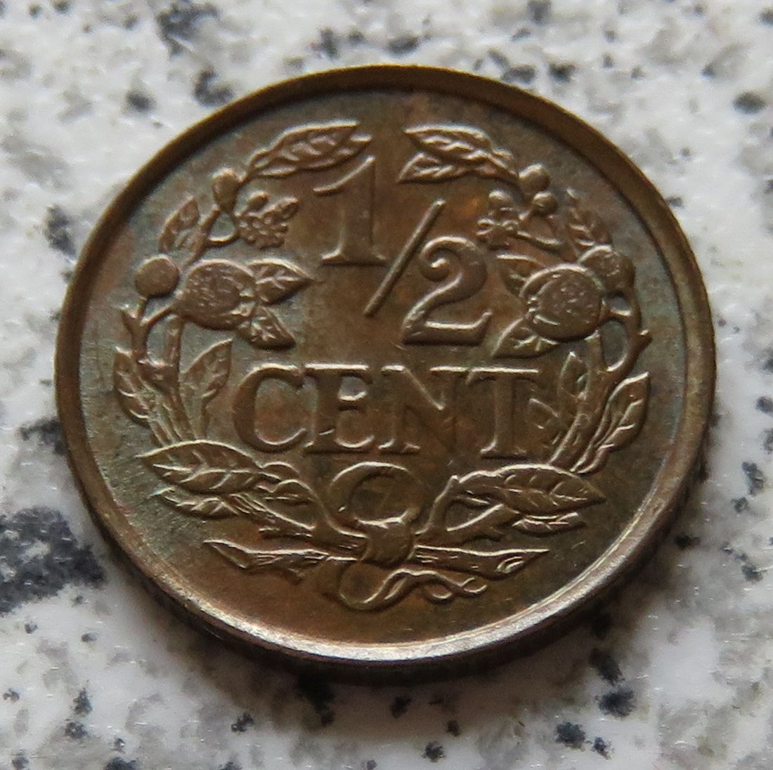  Niederlande 1/2 Cent 1938   