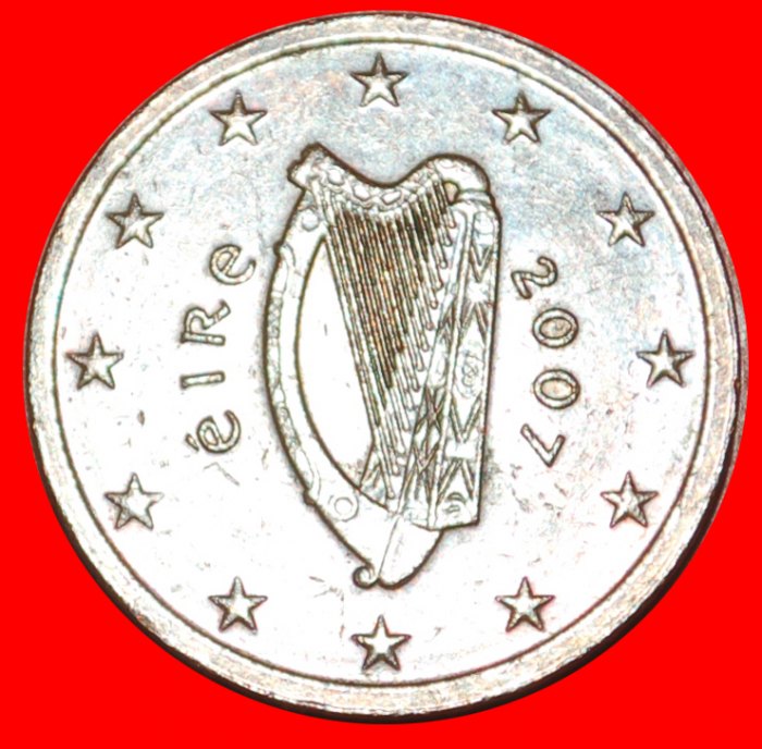  * HARP (2002-2022): IRELAND ★ 2 EURO CENTS 2007!★LOW START ★ NO RESERVE!   