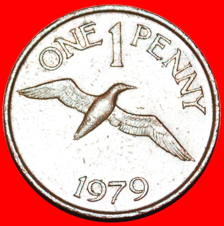 * GROSSBRITANNIEN (1977-1981): GUERNSEY ★ 1 PENNY 1979! ELISABETH II. (1953-2022)★OHNE VORBEHALT!