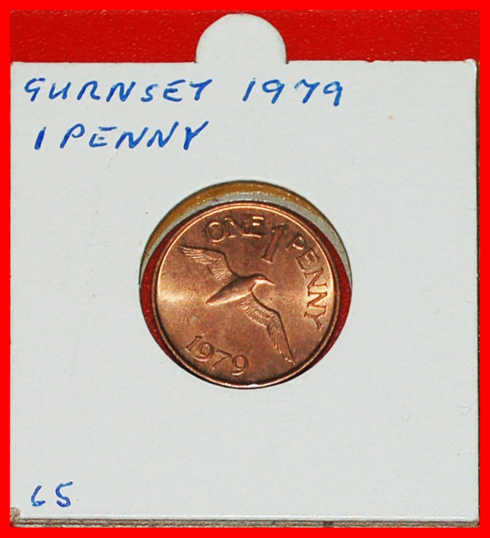  * GROSSBRITANNIEN (1977-1981): GUERNSEY ★ 1 PENNY 1979 BU! ELISABETH II. (1953-2022) ★OHNE VORBEHALT   