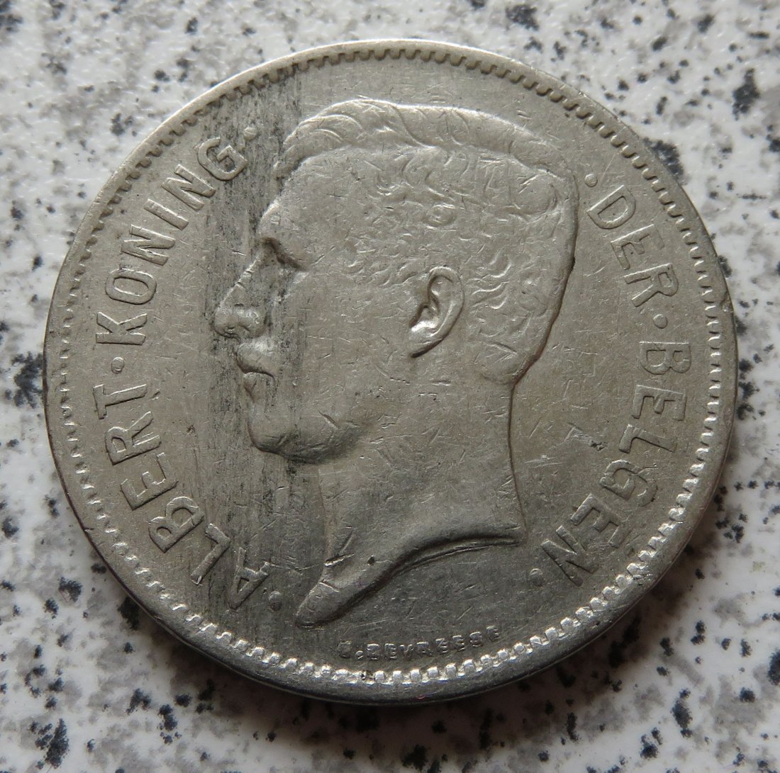  Belgien 5 Frank 1931   