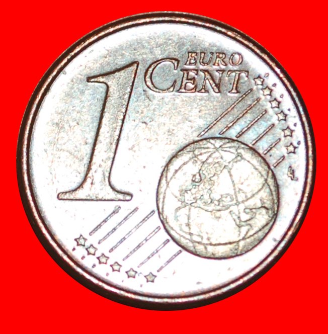  * EICHE (2002-2022): DEUTSCHLAND ★ 1 EURO CENT 2002A OBEN ORIENTIERT! OHNE VORBEHALT!   