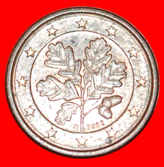 * OAK (2002-2022): GERMANY ★ 1 EURO CENT 2002G! LOW START★ NO RESERVE!