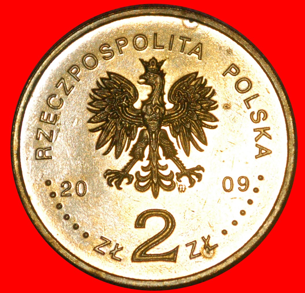  * TATRY MOUNTAINS: POLAND ★ 2 ZLOTY 1909 2009 NORDIC GOLD UNC MINT LUSTRE! LOW START★ NO RESERVE!   