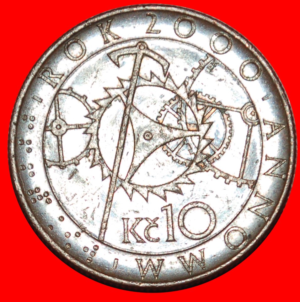  * ERROR MILLENNIUM: CZECH REPUBLIC ★ 10 CROWNS 2000! ★LOW START ★ NO RESERVE!!!   