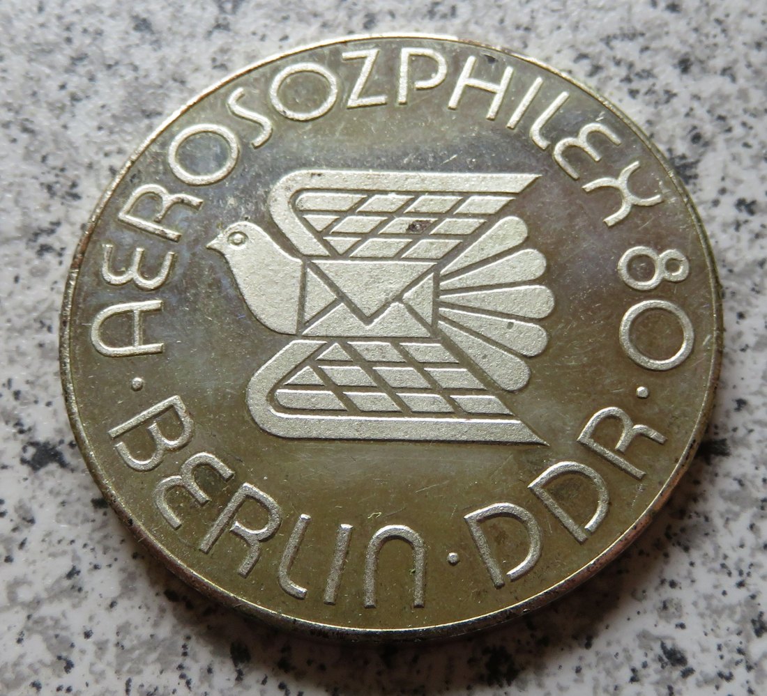  Helmut König: Briefmarkenausstellung Aerosozphilex Berlin 1980   