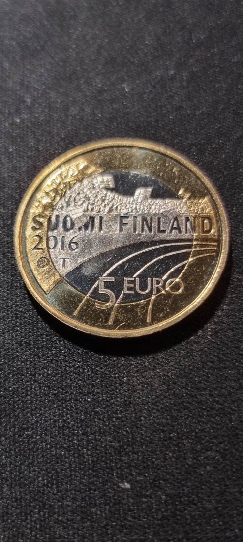  5 Euro Finnland 2016 Sport - Leichtathletik   