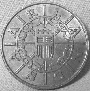  Saarland 100 Franken 1955, J N 804   