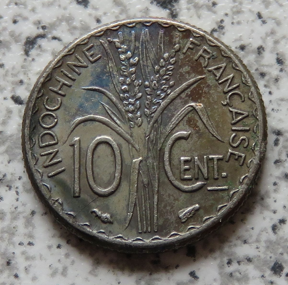  Französisch Indo-China 10 Centimes 1940   