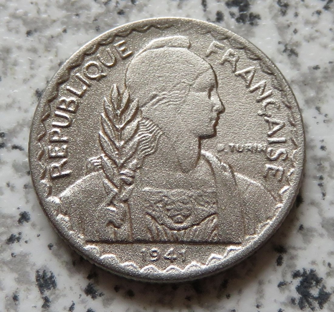  Französisch Indo-China 10 Centimes 1941 S   