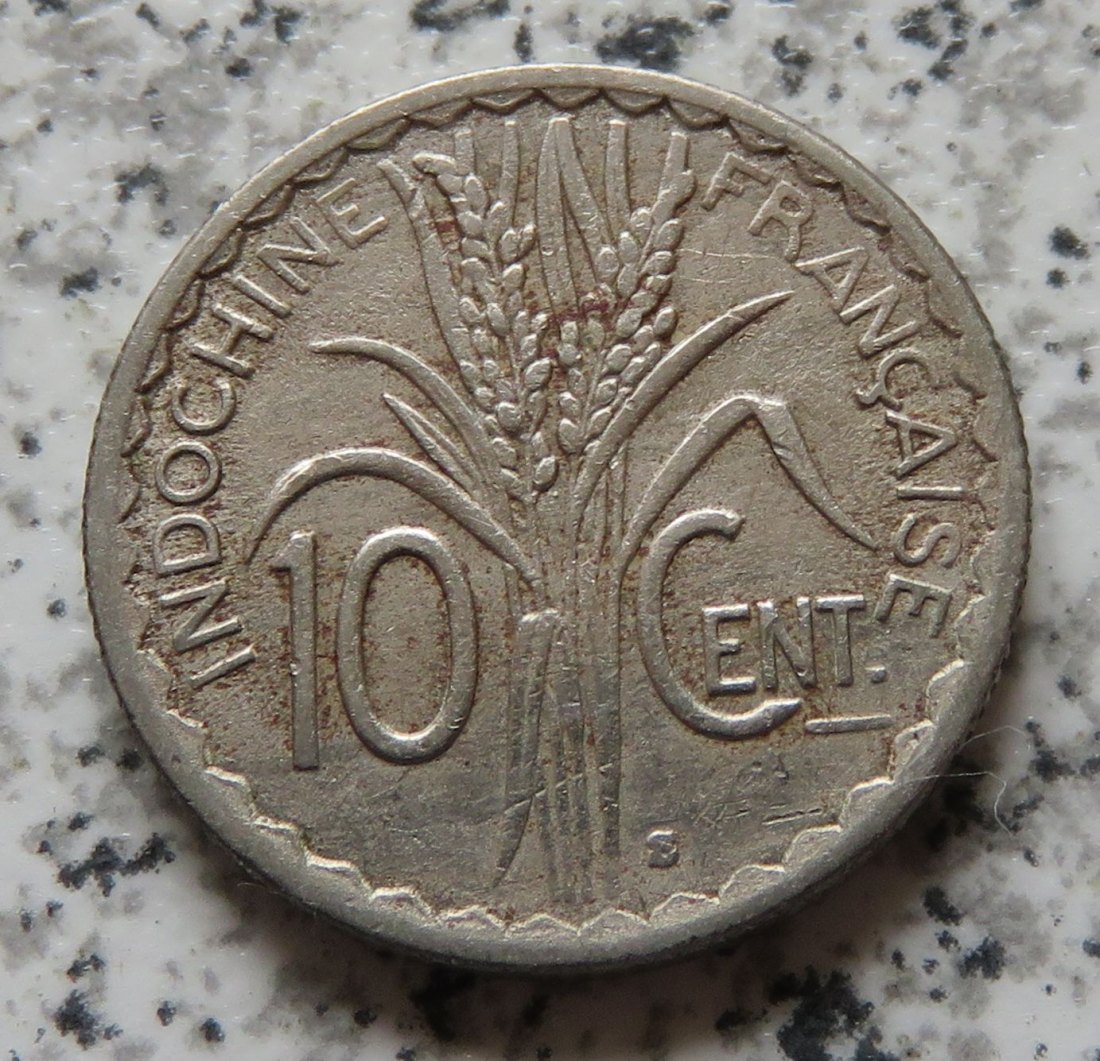  Französisch Indo-China 10 Centimes 1941 S   